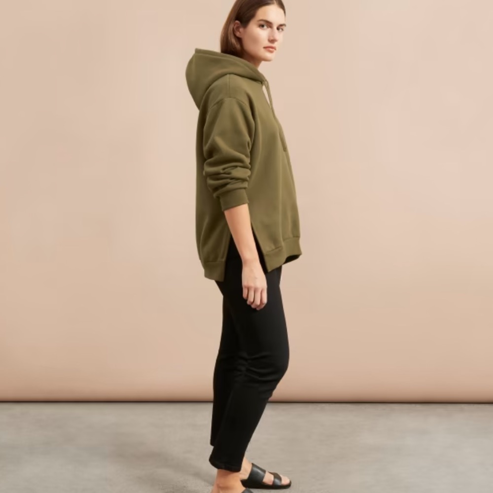 Everlane Forest Green Hoodie